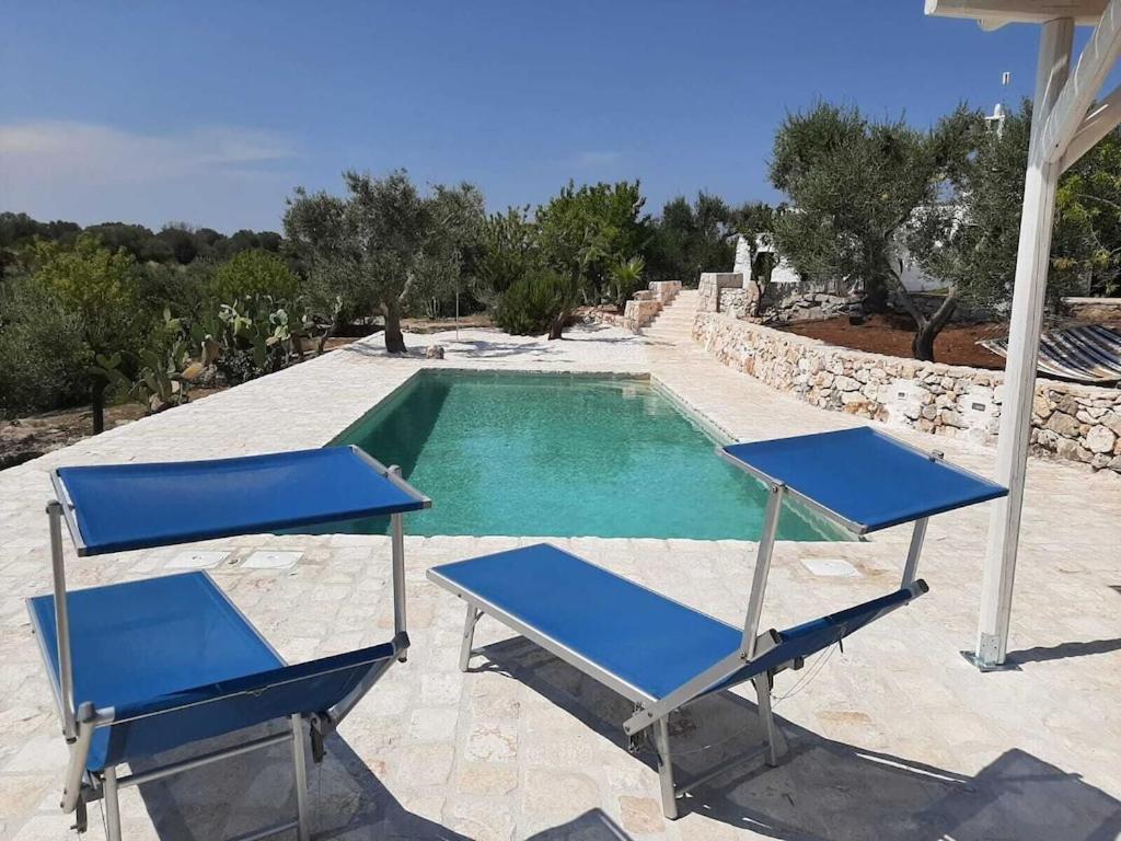Casa Giuliveto - Charmantes Ferienhaus Mit Privatpool In Olivenhain Ostuni Esterno foto